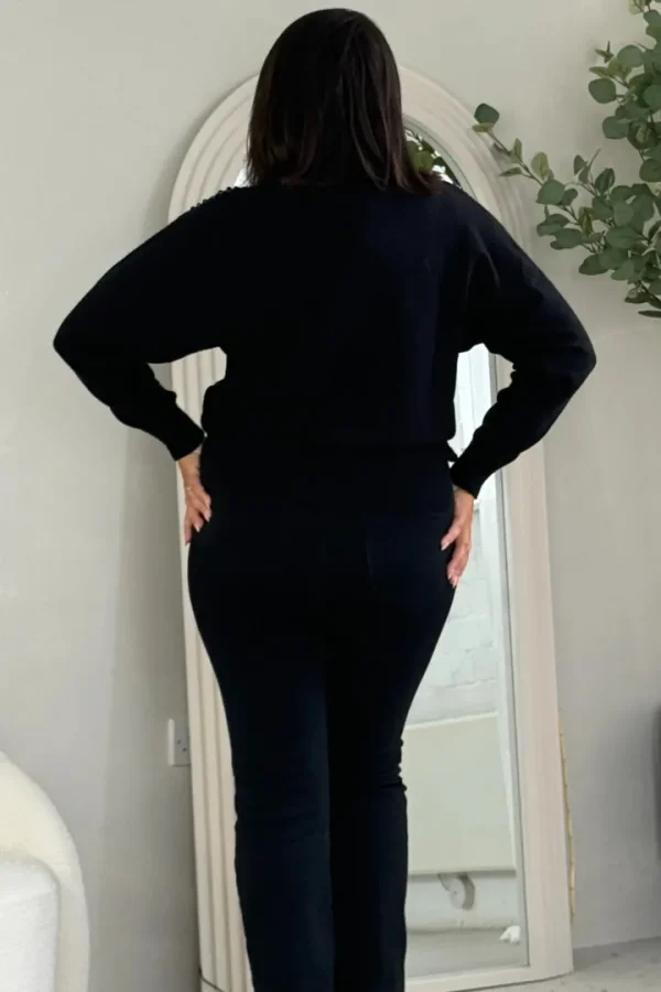 Girl in Mind Jumpers & Cardigans<Sia Pearl & Sequin Jumper