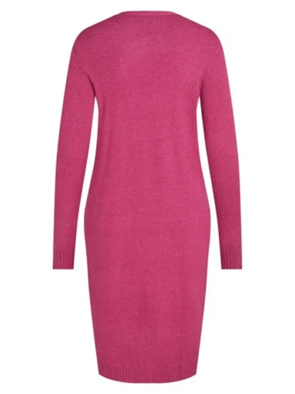 Vila Jumpers & Cardigans<SIAN LONGLINE CARDIGAN (MAGENTA HAZE)