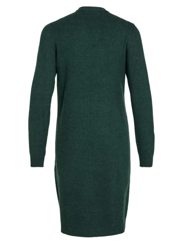 Vila Jumpers & Cardigans<Sian Longline Cardigan (Pineneedle/Dark Melange)