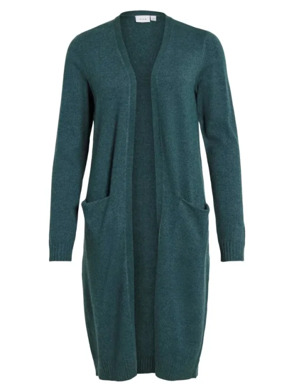 Vila Jumpers & Cardigans<SIAN LONGLINE CARDIGAN (PONDEROSA PINE)