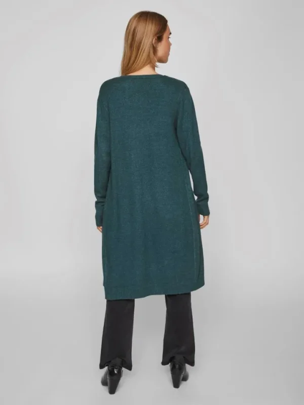 Vila Jumpers & Cardigans<SIAN LONGLINE CARDIGAN (PONDEROSA PINE)