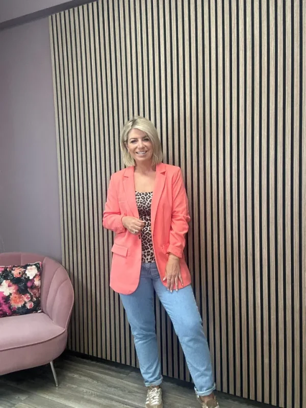 Object Blazers<Sigrid Blazer (Georgia Peach)