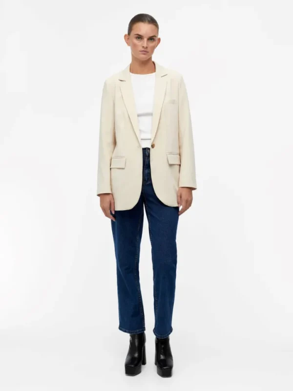 Object Blazers<SIGRID BLAZER (SANDSHELL)