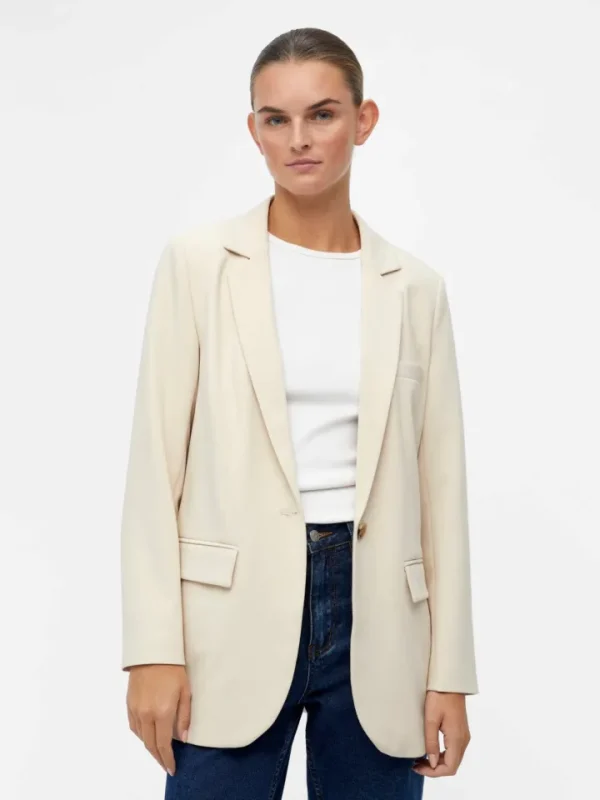 Object Blazers<SIGRID BLAZER (SANDSHELL)