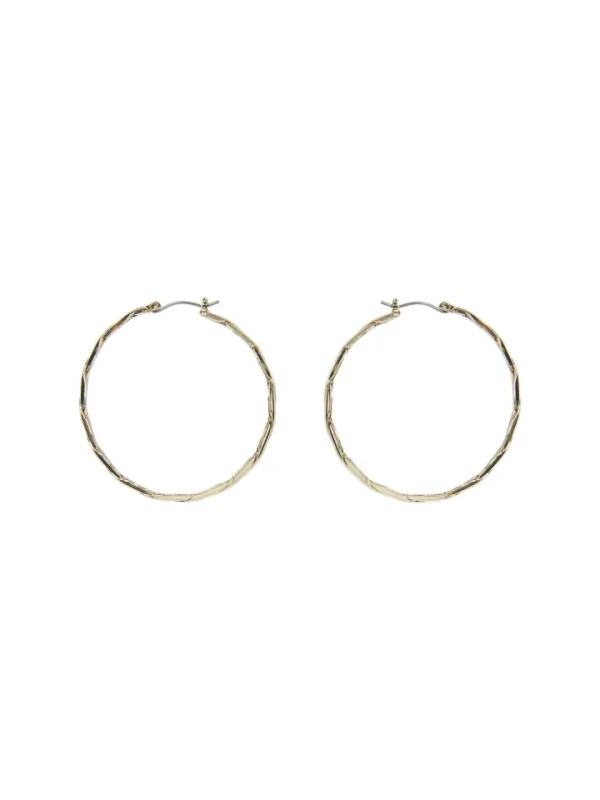 Pieces Jewellery<Sille Hoop Earrings (Gold)