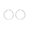 Pieces Jewellery<Sille Hoop Earrings (Silver)