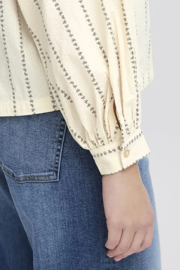 Ichi Shirts & Blouses<Sima Top (Bow Stripe)