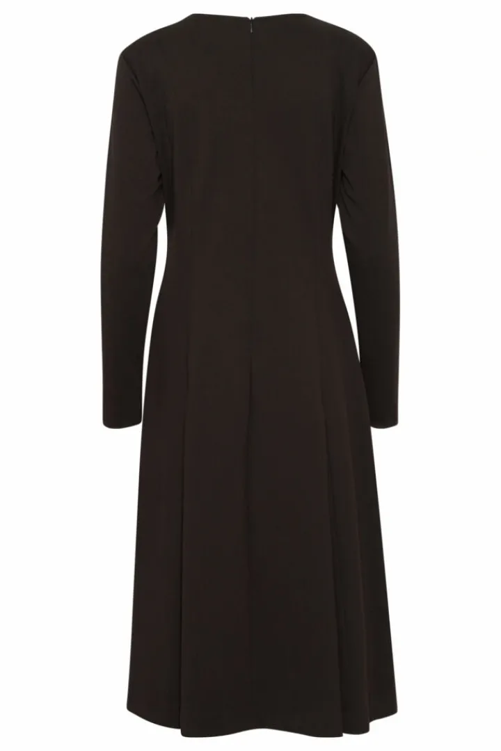 simone_long_sleeve_midi_d_6.webp Ichi Occasionwear | Dresses<Simone Long Sleeve Midi Dress