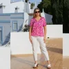 Rant & Rave Jeans<Siobhan Mom Jeans Short Leg (Soft White)
