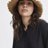 Ichi Hats<SISSI BUCKET HAT (DOESKIN/TAN)