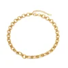 Folie A Trois Jewellery<SMOOTH MOVE NECKLACE (GOLD)
