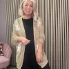 Wsl 1 Jumpers & Cardigans<Star Cardigan (Gold)