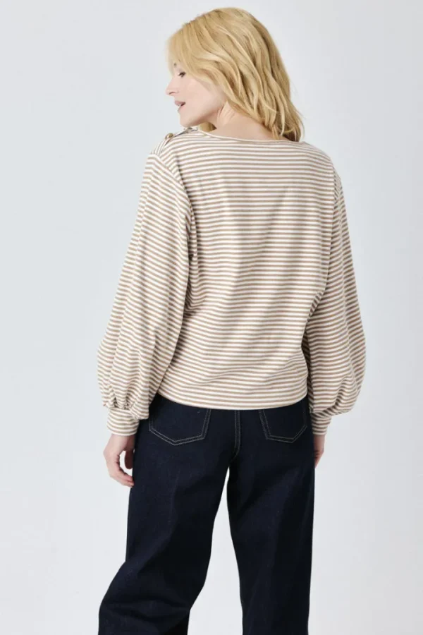 Artlove Jumpers & Cardigans<Stella Long Sleeve Top (Brown)