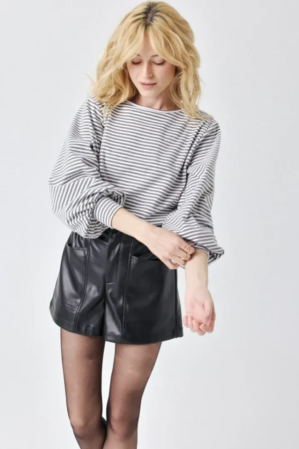 Artlove Jumpers & Cardigans<Stella Long Sleeve Top (Grey)