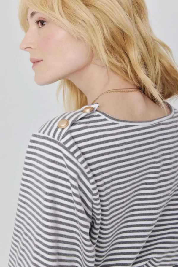 Artlove Jumpers & Cardigans<Stella Long Sleeve Top (Grey)