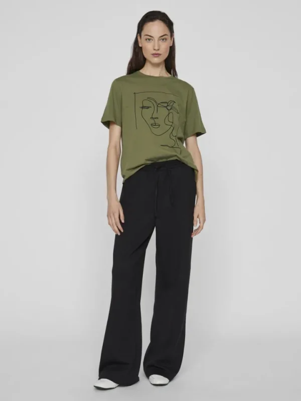 Vila T-Shirts<Sybil T-Shirt (Capulet )