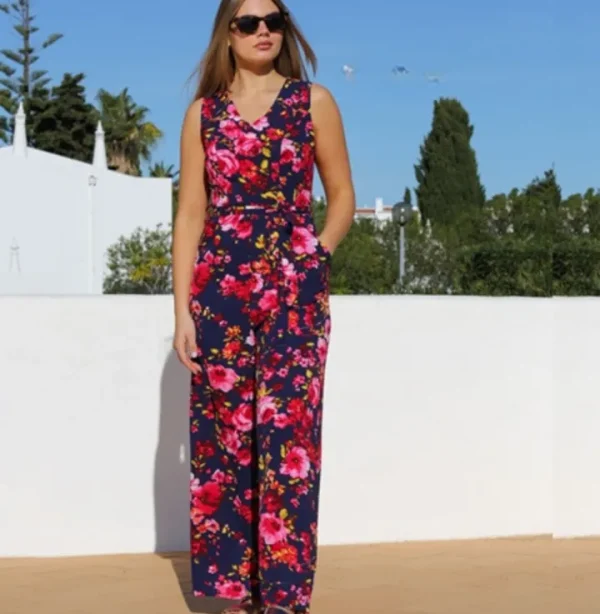 Rant & Rave Jumpsuits<The Alesha Jumpsuit (Navy)