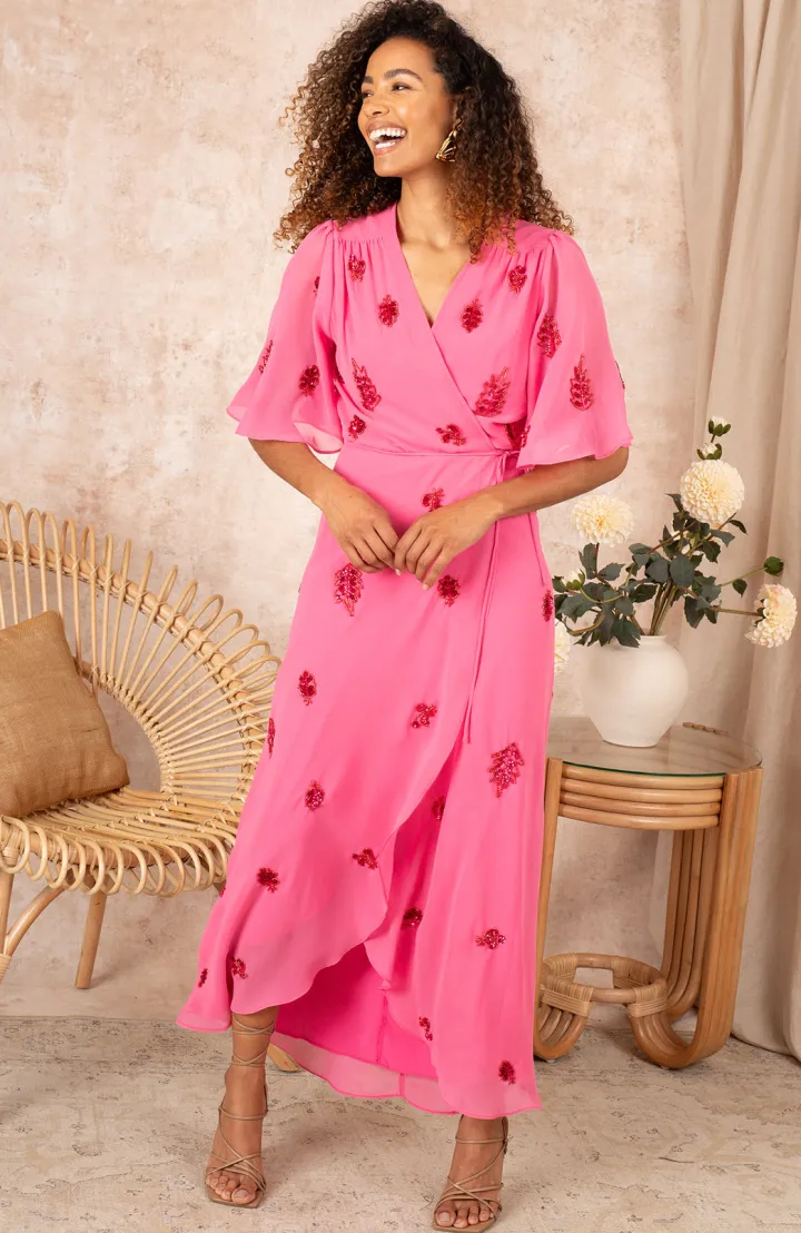 the_hebe_embellished_wrap_2-1.webp Hope & Ivy Occasionwear<THE HEBE EMBELLISHED WRAP DRESS WITH TIE WAIST AND FLUTTER SLEEVE (PINK/RED) CURVE