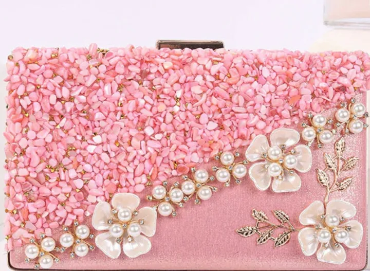 the_maeve_clutch_bag_pink_0.webp Wsl 8 Bags & Purses<The Maeve Clutch Bag (Pink)