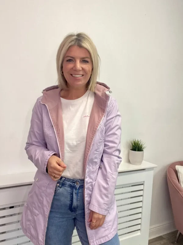 Wsl 3 Jackets | Coats<THE SIMONE REVERSIBLE JACKET (LILAC/MAUVE)