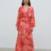 Pretty Lavish Occasionwear | Dresses<Theia Batwing Maxi Dress ( Floral)