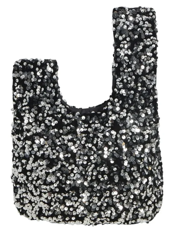 Object Bags & Purses<Toni Sequin Bag (Black/Silver)