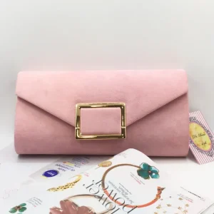 Wsl 9 Bags & Purses<Toni Suede Clutch Bag (Various Colours)