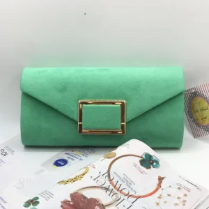 Wsl 9 Bags & Purses<Toni Suede Clutch Bag (Various Colours)