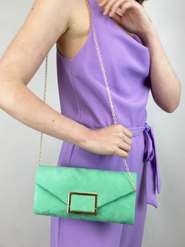 Wsl 9 Bags & Purses<Toni Suede Clutch Bag (Various Colours)