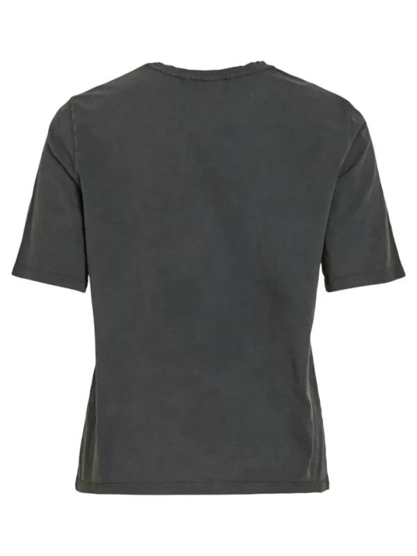 Vila T-Shirts<Toni T-Shirt (Black Beauty/Washed)