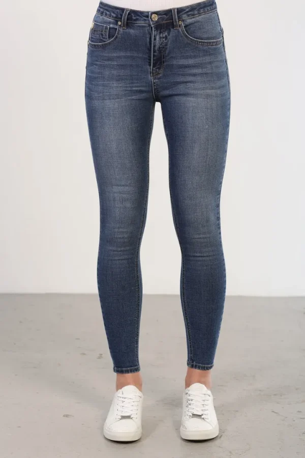 Rant & Rave Jeans<Toni Tummy Tuck Jeans | Short Leg (Mid Wash)