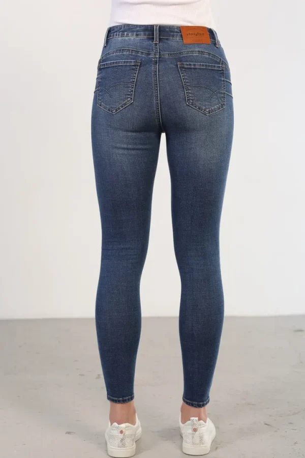 Rant & Rave Jeans<Toni Tummy Tuck Jeans | Short Leg (Mid Wash)