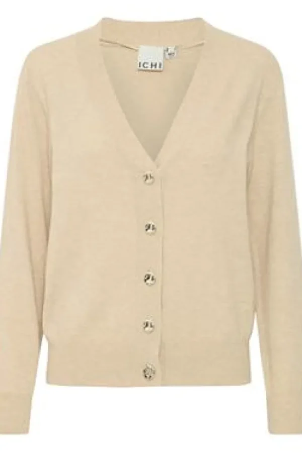 Ichi Jumpers & Cardigans<Triona Cardigan (Doeskin)
