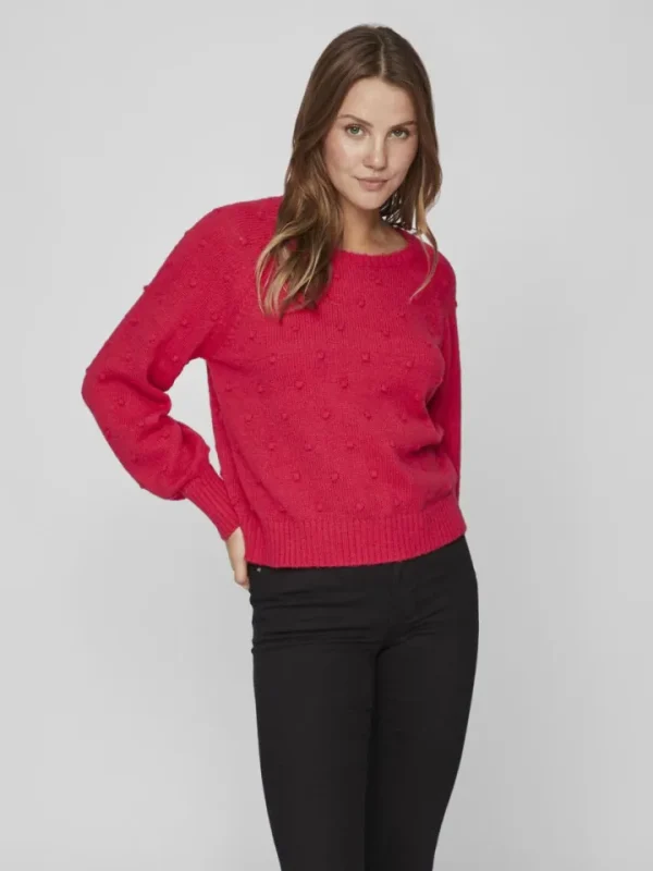 Vila Jumpers & Cardigans<TULI JUMPER (LOVE POTION)