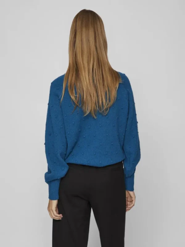 Vila Jumpers & Cardigans<TULI JUMPER (MOROCCAN BLUE)