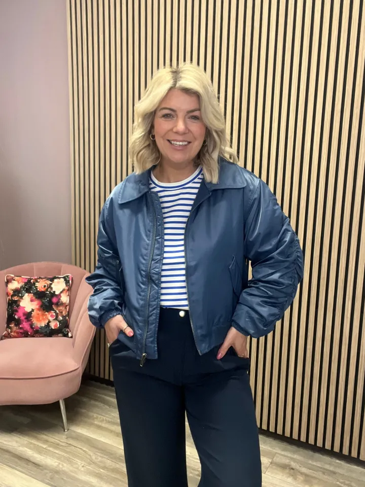 ula_bomber_jacket_blue_0.webp Object Jackets<ULA BOMBER JACKET (BLUE)