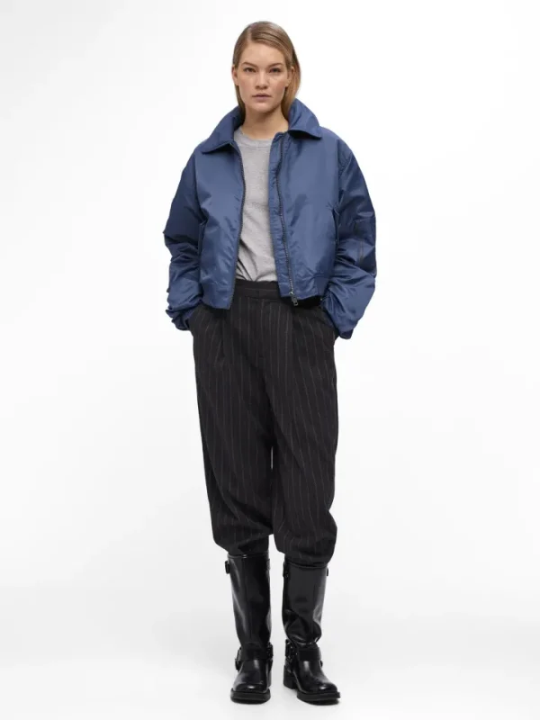 Object Jackets<ULA BOMBER JACKET (BLUE)