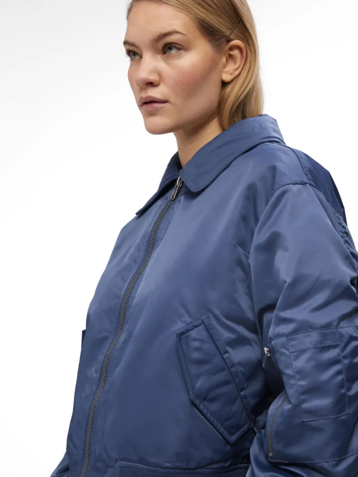 ula_bomber_jacket_blue_3.webp Object Jackets<ULA BOMBER JACKET (BLUE)