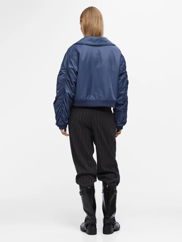 ula_bomber_jacket_blue_4.webp Object Jackets<ULA BOMBER JACKET (BLUE)