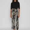 Vila Pants<UMA PAPERBAG PANTS (BLACK/BIRCH)