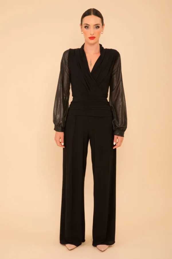 Atom Jumpsuits | Occasionwear<Uranium Jersey Jumpsuit (Black)