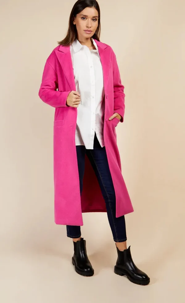 Little Mistress Coats<VANYA OVERSIZED COAT (PINK)
