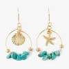 Pieces Jewellery<Veasta Hoop Earring (Gold)