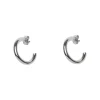 Pieces Jewellery<Vega Hoop Earrings (Silver)