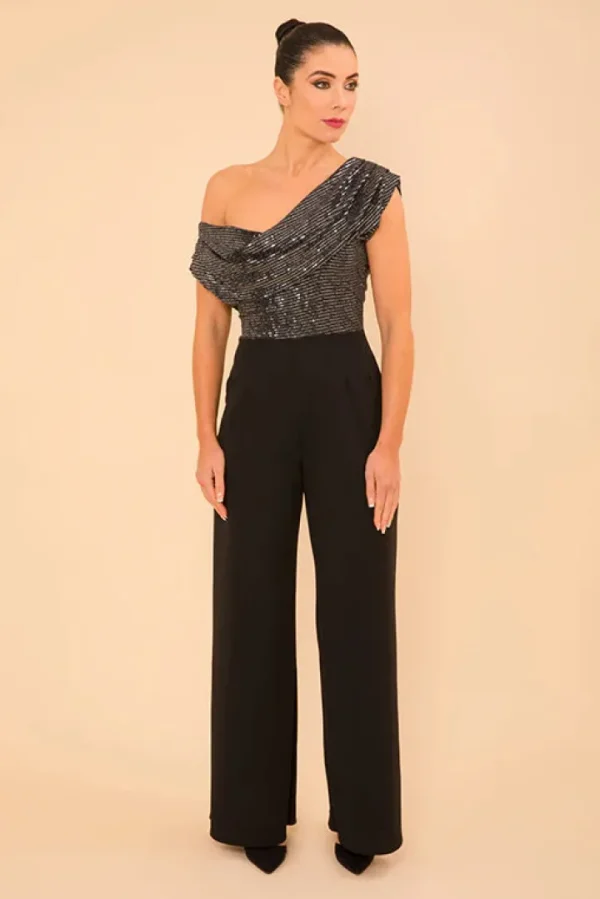 Atom Jumpsuits | Occasionwear<Venice Jumpsuit ( & Gunmetal Sequin)