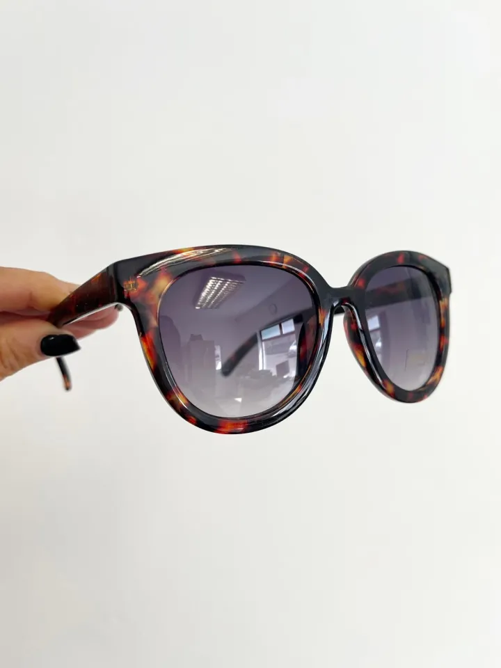 venius_round_sunglasses_b_0.webp Pieces Sunglasses<Venius Round Sunglasses (Black)