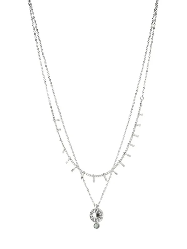 Pieces Jewellery<Veronika Combi Necklace (Silver)