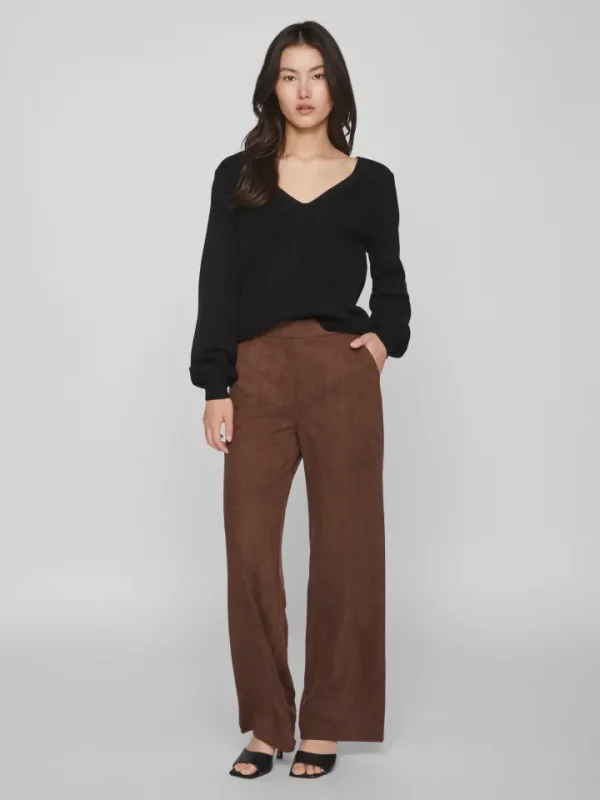 Vila Jumpers & Cardigans<Victoria Reversible V-Neck Jumper
