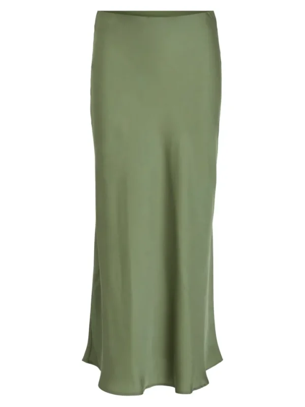 Vila Skirts<Vielette High Waisted Maxi Skirt (Oil Green)