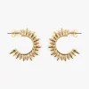 Pieces Jewellery<Vike Hoop Earring (Gold)